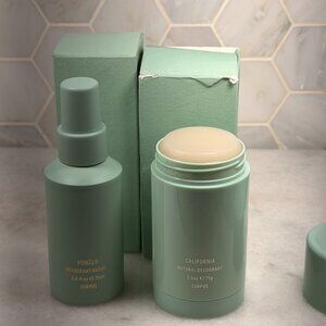 Corpus-Pomelo Deodorant Spray|Aluminum-Free for Women & Men + Stick California